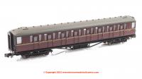 2P-011-076 Dapol Gresley Corridor 2nd Class Coach number E12105E in BR Maroon livery